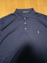 上質触り心地 3XLT2TGL　紺色　ラルフローレン POLO RALPH LAUREN 　新品 半袖ポロシャツ 　大きめ 半袖ポロシャツ ゴルフウェア_画像2