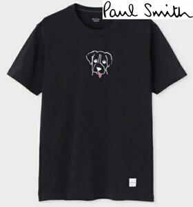 【新品タグ付き】ポールスミス 半袖Tシャツ犬 メンズM ネイビー