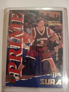 Bob Sura ボブスーラ 1995 Signature Rookies 直筆サインカード NBAカード