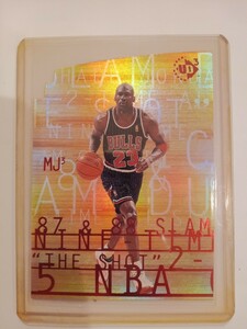 1997 UPPER DECK UD3 #MJ3-1 MICHAEL JORDAN マイケル・ジョーダン ダイカット カード NBAカード インサートカード