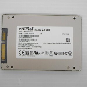 2.5インチ 500GB SSD ジャンク■クルーシャル crucial■CT500MX200SSD1■(8)の画像2