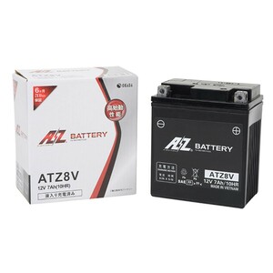 AZバッテリー ATZ8V AZ MCバッテリー 液入充電済