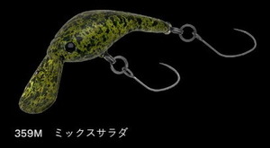 ノリーズ ラッシュベル33MR フローティング/ラトル 359M/ミックスサラダ 33mm 2.0g ルアー 疑似餌 トラウト マス 釣具 釣り フィッシング