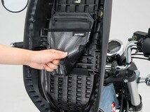デイトナ 25033 シートインポケット S バイク ツーリング 小物 収納 ケース ポケット_画像4