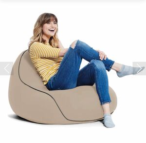 Yogibo Lounger ライトグレー　、ラベンダー　カバー付