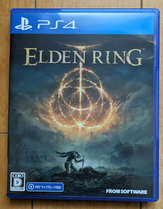  used PS4 ELDEN RING L ten ring f rom software PS5 up grade correspondence 