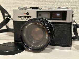 原1【1円スタート】OLYMPUS 35DC オリンパス レンジファインダー フィルムカメラ F.ZUIKO f=40mm 1:1.7