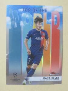 2023-24 TOPPS FINEST UEFA CLUB COMPETITIONS TOP OF THE WORLD KANG-IN LEE