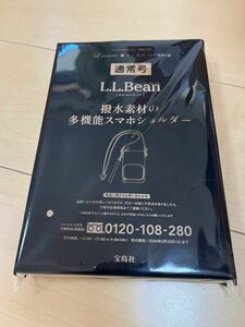 リンネル 2024年 5月号 付録　L.L.Bean 撥水素材の多機能スマホショルダー　