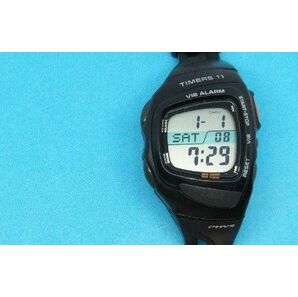 カシオタイマーズデジタル腕時計Casio Phys timers 11稼働品