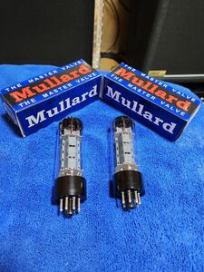 Mullard EL34 マッチドペア 2本組 真空管 ロシア製 未使用に近い