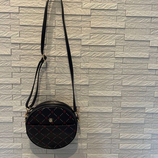 TOMMY HILFIGER ショルダーバック ネイビー
