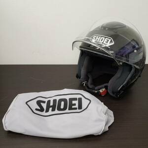 送料1050円～ 現状品 SHOEI J-Cruise ショウエイ ジェットヘルメット Lサイズ 59cm SN.41149-8XFM