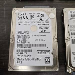 送料600円～ ジャンク HDD WD1600BEVT 6400BPVT 7500BPVT HGST MHZ2320BH C5K750-500 Z5K320-250の画像4