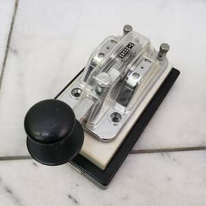 送料600円～ ジャンク 動作未確認 HI-MOUND TELEGRAPH KEY HK-702 ハイモンド 電鍵