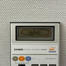 送料230円～ ジャンク 動作未確認 CASIO ゲーム電卓 MG-880 カシオ_画像6