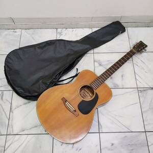  стоимость доставки 1800 иен . Junk Yamaki Delux FOLK No.110 Yamaki Deluxe акустическая гитара с футляром 