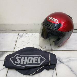 送料950円～ 現状品 SHOEI J-Force Lサイズ 59-60cm ショウエイ ジェットヘルメット