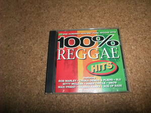 [CD] 100% REGGAE HITS 輸入盤 Bob Marley Eddy Grant Peter Tosh Maxi Priest Inner Circle Shinehead