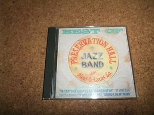 [CD] BEST OF PRESERVATION HALL JAZZ BAND 輸入盤 盤面にキズ少なめ