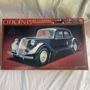 K442 present condition goods that time thing Citroen 15 1/8 plastic model Imai e rail pain equipped CITOROEN out of print IMAI Heller