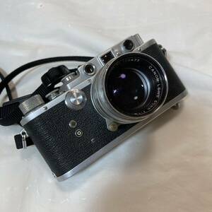 Nicca ニッカ TYPE-3S タイプ ⅢS バルナックライカ型 レンジファインダー フィルムカメラ シャッター　レトロ　ヴィンテージ　50mm f:1.8 