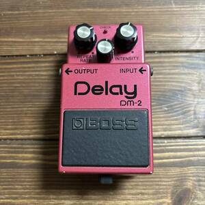 BOSS エフェクター ボス 貴重BOSS ディレイ　Delay DM−2 美品