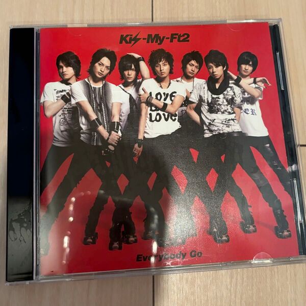 Kis-My-Ft2 Everybody Go 通常盤 CD デビューシングル