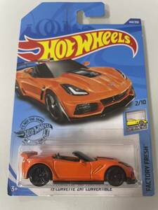 HOTWHEELS ホットウィール '19 CORVETTE ZR1 CONVERTIBLE コルベット コンバーチブル