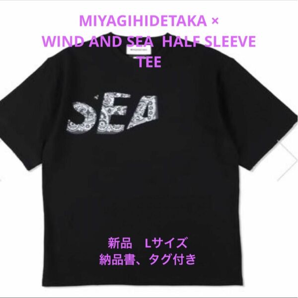 新品　宮城秀貴　ウィンダンシー　コラボ　ハーフスリーブ　Tシャツ Tee