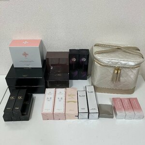 【H06191】化粧品　銀座　STEFANY　ステファニー　他　化粧水　美容オイル　未使用品　長期保管品　詳細不明　便利なコスメボックス付