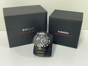 【C69595】CASIO カシオ G-SHOCK MUDMASTER マッドマスター GWG-2000-1A3JF 電波ソーラー 稼働品【中古品】