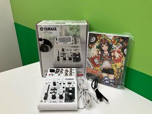 【U76012】YAMAHA ヤマハ AG03 ウェブキャスティングミキサー オーディオインターフェース 美品 通電のみ確認、動作未確認の為ジャンク扱い