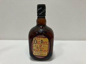 【M96621】古酒未開栓　スコッチウイスキー　シングルモルト　Old Parr　オールドパー12年デラックス　750ml　43％