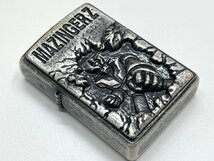 【U21057】限定品 ZIPPO マジンガーZ MAZINGER Z 喫煙具 喫煙グッズ 約3.5cm×5.2cm ジッポー オイルライター 未使用品 ユニファイブ_画像5