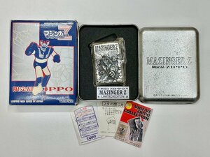 【U21057】限定品 ZIPPO マジンガーZ MAZINGER Z 喫煙具 喫煙グッズ 約3.5cm×5.2cm ジッポー オイルライター 未使用品 ユニファイブ