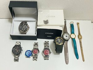 【J21569】腕時計 おまとめ CITIZEN CASIO G-SHOCK SWATCH その他 総数9点 稼働・不動混在