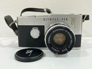 【N32176】OLYMPUS オリンパス PEN-F F.zuiko Auto-S 1:1.8 f=38mm 23481 カメラ　詳細不明　動作未確認　ジャンク品　現状品　傷汚れ有り