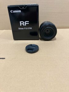 【G76029】Canon レンズ RF50㎜ F1.8 STM 動作未確認品！