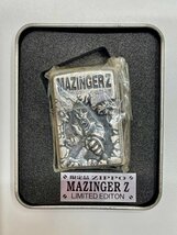 【U21057】限定品 ZIPPO マジンガーZ MAZINGER Z 喫煙具 喫煙グッズ 約3.5cm×5.2cm ジッポー オイルライター 未使用品 ユニファイブ_画像2
