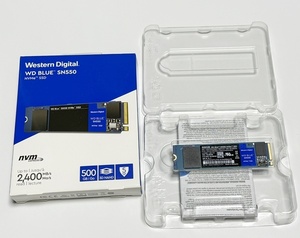 使用小 ウエスタンデジタル WDS500G2B0C WD Blue SN550 NVMe SSD 500GB M.2 Type2280 