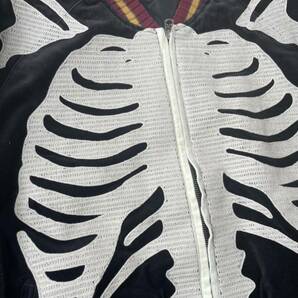 Kapital souvenir bone bomber jacket キャピタル 骨 刺繍 スーベニアジャケット スカジャンの画像2