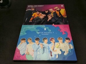 セル版 CD+DVD BTS (防弾少年団) / FACE YOURSELF 初回限定盤B + MAP OF THE SOUL 7 THE JOURNEY 初回限定盤B / 2本セット / fe055