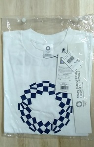 [m13514y z] 未使用★ 東京オリンピック 2020 Tシャツ Mサイズ　YO-0020　TOKYO 2020