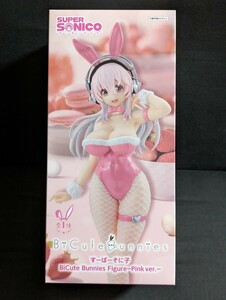 即決あり　すーぱーそに子 Bunnies BiCute Figure Pink ver. フリュー プライズ フィギュア