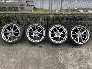 Hyper forged 20インチ 9.5J +41 +48 PCD112 ハブ径57.1mm Michelin PS4S 255/30R20 4本 鍛造 アウディ Audi TT TTS TTRS