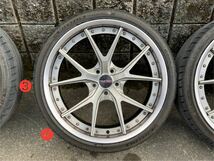 Hyper forged 20インチ 9.5J +41 +48 PCD112 ハブ径57.1mm Michelin PS4S 255/30R20 鍛造 アウディ Audi TT TTS TTRS_画像3