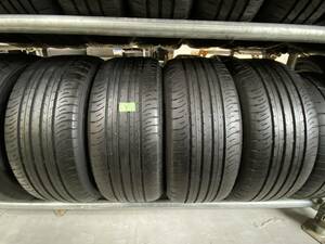 ●○【9】245/50R18 【中古タイヤ４本セット】 ダンロップ 050S 【送料無料】 サマータイヤ 2019年製○●