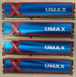 UMAX　Cetus　QCD3-16GB-1600OC　(4GB×4枚)　1set
