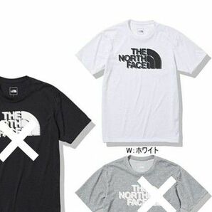 【新品】THE NORTH FACE　ノースフェイスメンズTシャツ　ロゴTシャツ　L　メンズTシャツ　ホワイトTシャツ